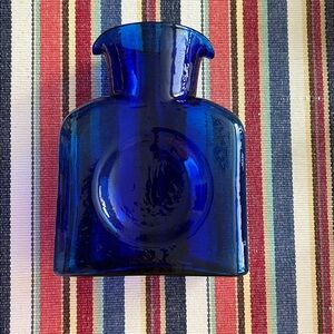 Blenko Cobalt Water Bottle, Carafe